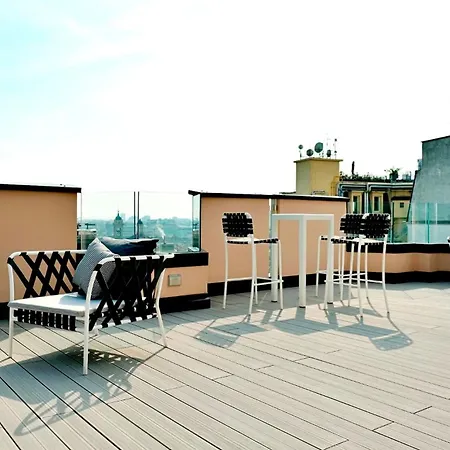 San Babila Tower With Panoramic Terrace Overlooking Duomo By Rentopolis Апартаменты *
